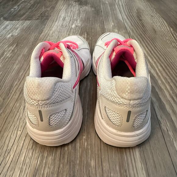 NIKE DART 580427-100 White Pink Lace Up RUNNING WALKING SNEAKER‎ Shoes Women’s 8 - Picture 2 of 9